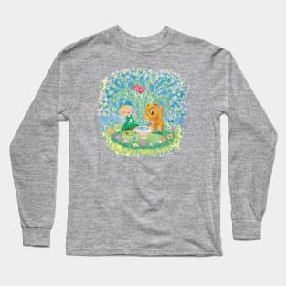 Teddy bear garden Long Sleeve T-Shirt